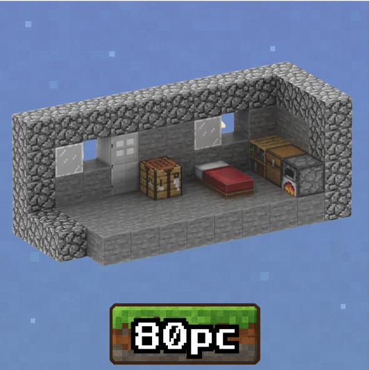 π  Cobblestone Shelter β 80pc Set