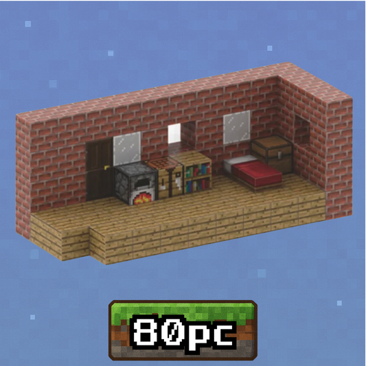 π§± Brick House Interior β 80pc Set